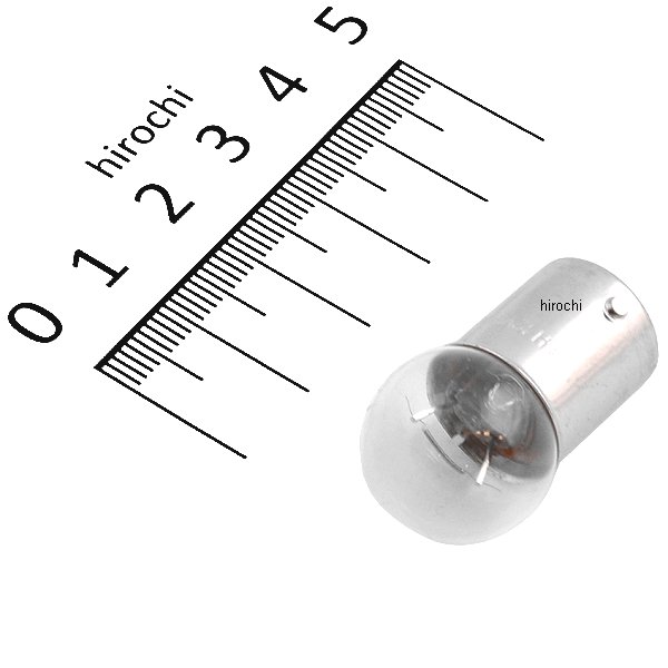 口金シングル球 12V15W ウインカー球 ウインカー球 (クリアー) (1個売り)