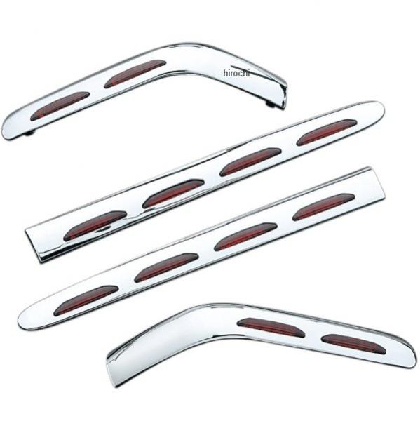 LED ライト サドルバック モールディング (4個入り) 01年-10年 GL1800