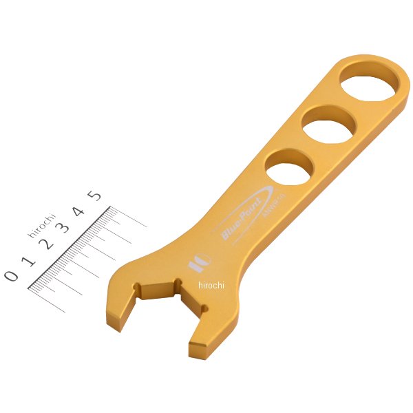 ブルーポイント オープンエンド アルミ レンチ ゴールド 1インチ No.10
