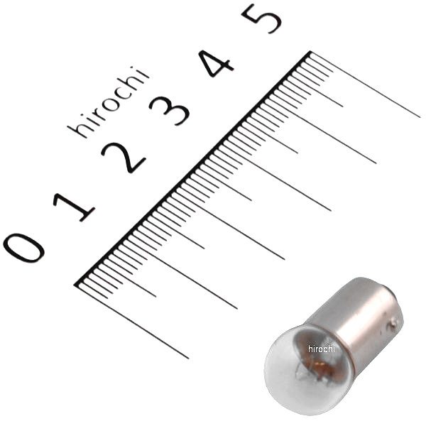 口金シングル球 12V1.7W メーター/ポジション球 (クリアー) (1個売り)