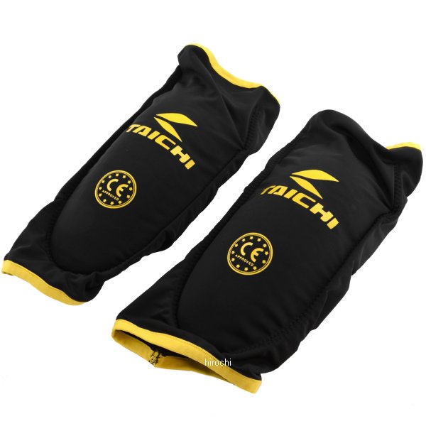 ステルス CE ニーガード ハード 黒/黄 Mサイズ