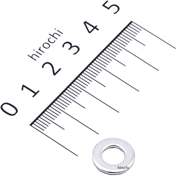 DRAG 平ワッシャー クロームー 1/4インチ(1個売り)