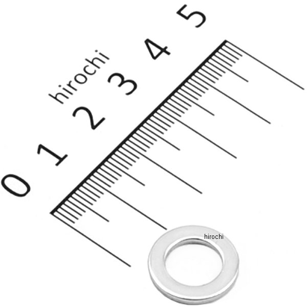 DRAG 平ワッシャー クローム 3/8インチ(1個売り)