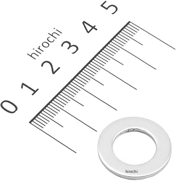 DRAG 平ワッシャー クローム 1/2インチ(1個売り)