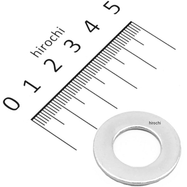 DRAG 平ワッシャー クローム 9/16インチ(1個売り)