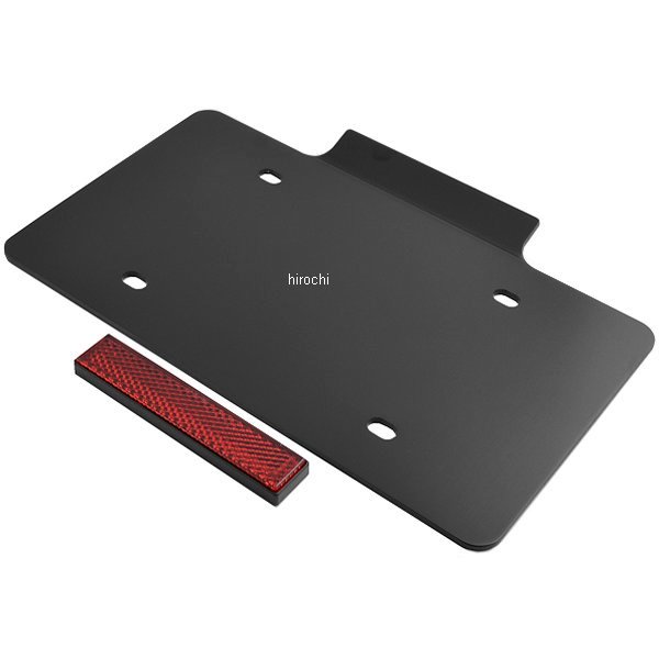 リフレクター アルミナンバーベース付 黒