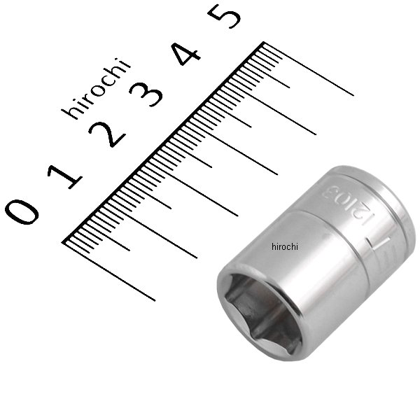 3/8DR 1/2インチ ソケット (6角)