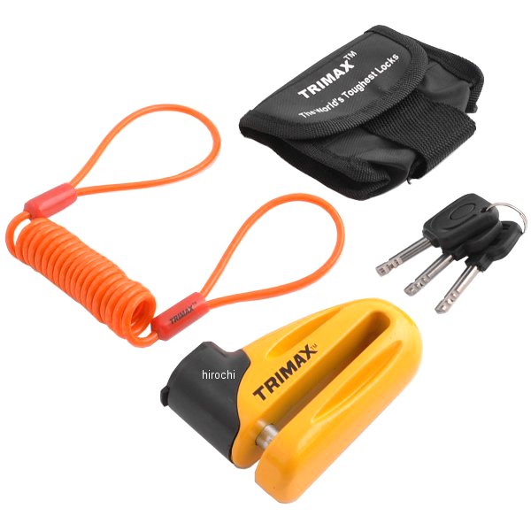 ディスク ロック 10mmピン イエロー