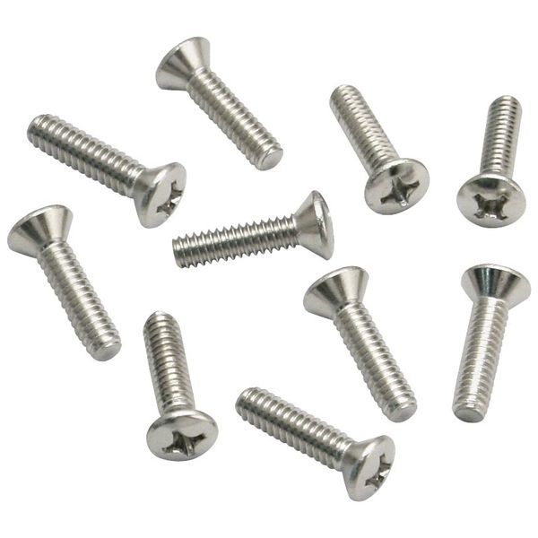 493687   カバー スクリュー 1/4-20 x 1インチ (10個入り)