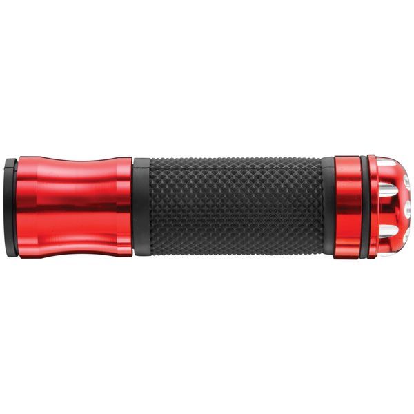 グリップ バーエンド付き 135mm 赤