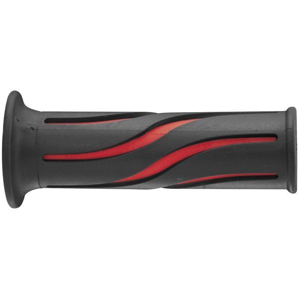 ソフトグリップ 7/8インチハンドル用 120mm 黒/赤