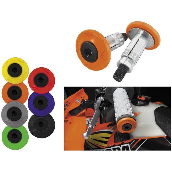 グリップアーマー バー エンド 黒