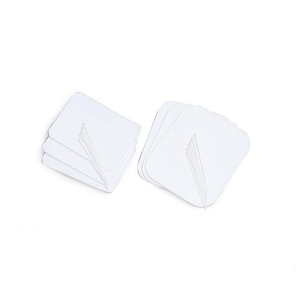 ナンバープレート 10X12 汎用 白