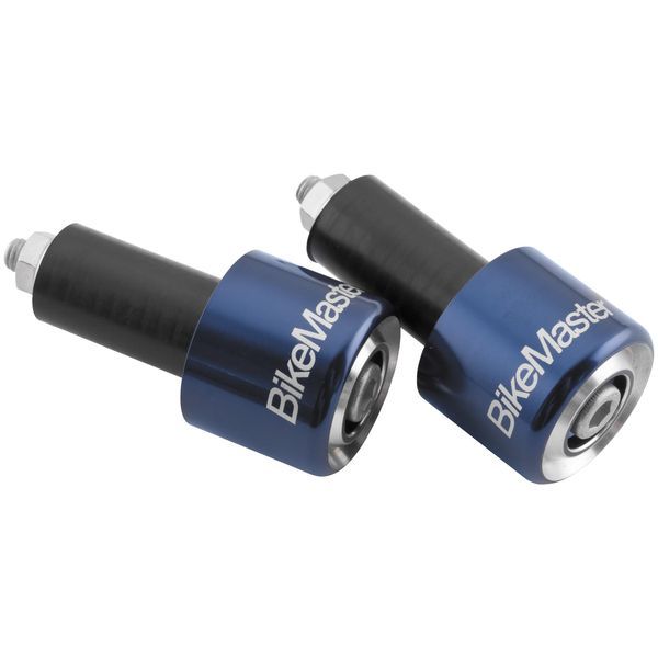 アルミビレットバーエンド 青