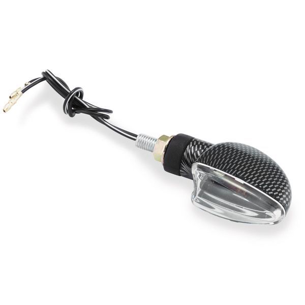 ウインカー ミニストーク Vシャープ カーボン/クリアレンズ