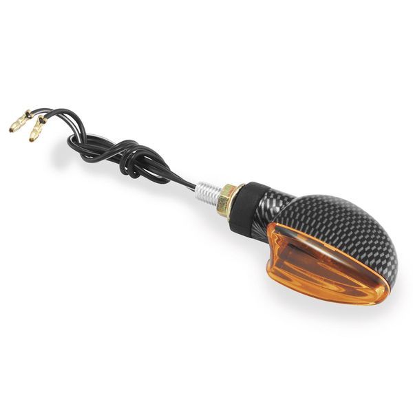 ウインカー ミニストーク Vシャープ カーボン/アンバーレンズ