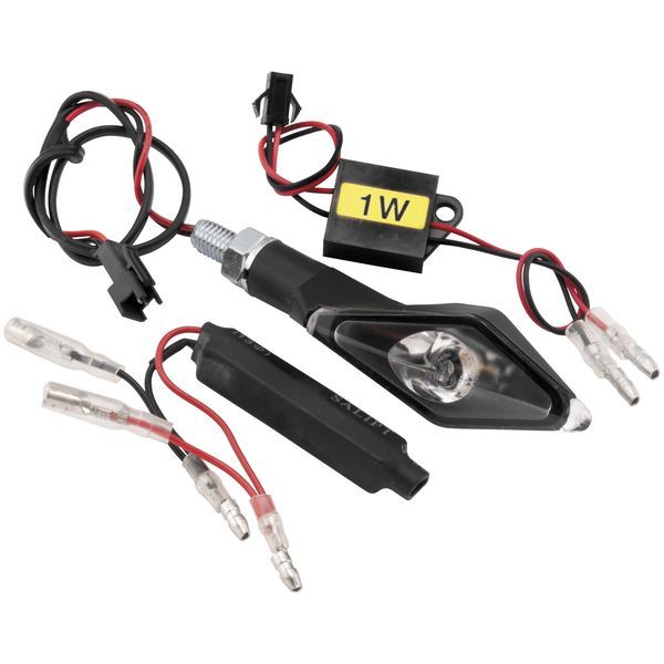 LEDウインカー エイリアンアングル 黒 左右ペア