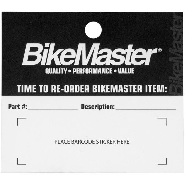 BMASTER REORDER TAGS(50PER PK)