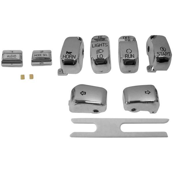 スイッチ キャップ キット クローム 71803-03