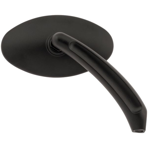 オーバル ミラー 黒 左右ペア