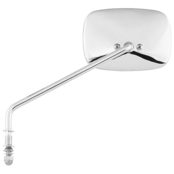 ロング ステム ミラー 6インチステム 左側 クローム