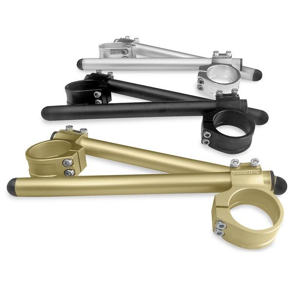 クリップオン ハンドルバー 50mm 黒