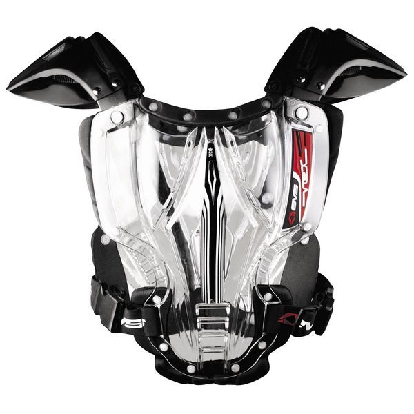 チェスト(胸部)プロテクト 子供用 Vex クリア/黒 YSM