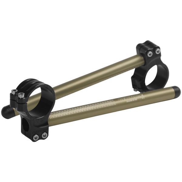 クリップオン ハンドルバー 50mm アルマイト