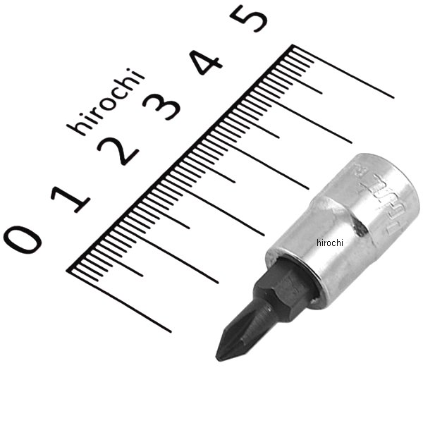 ブルーポイント 1/4インチ フィリップス スタンダード ソケット #1 長さ1-7/16インチ