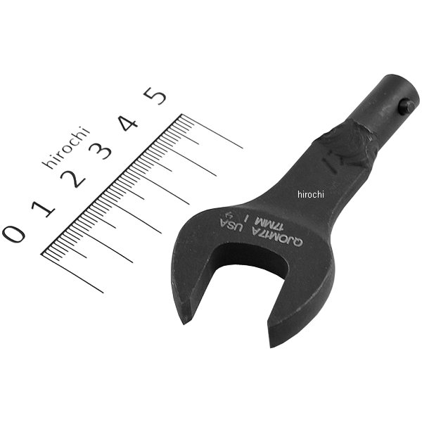 オープンエンド メトリック トルクヘッド 17mm