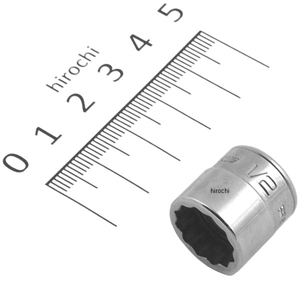 3/8インチ ロー プロファイル ソケット 12角 1/2インチ