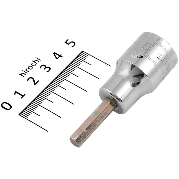 1/2インチ 6角 スタンダード ビット 6mm