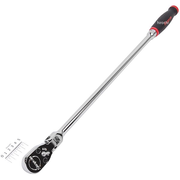 コンフォートグリップ ロングハンドル フレックスヘッド デュアル ラチェット 1/2インチ ドライブ