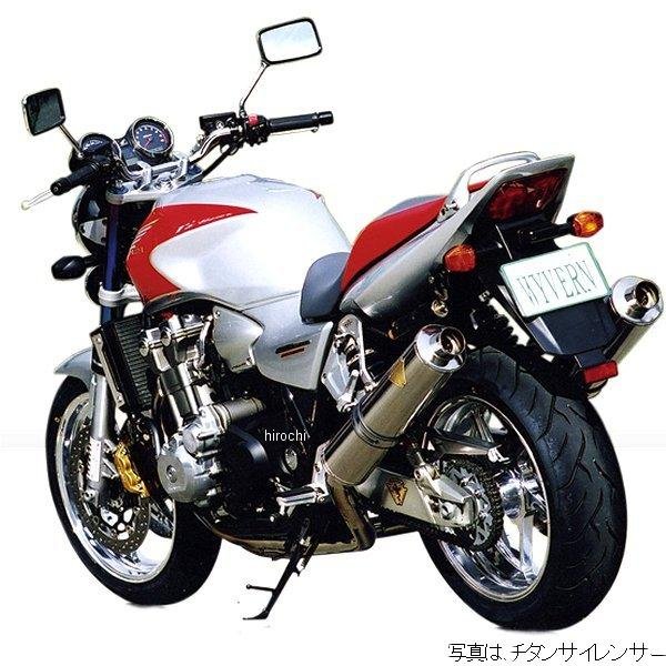 フルエキゾースト ワイバン用 リペアサイレンサー 08年以降 CB1300SF 真円ドラッグブルー (デュアル用 右側)