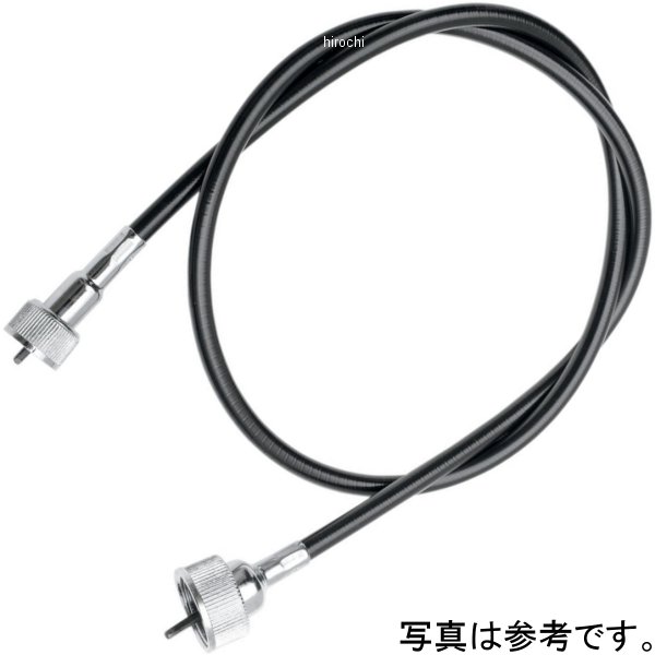 スピードメーター ケーブル 53インチ 黒 汎用