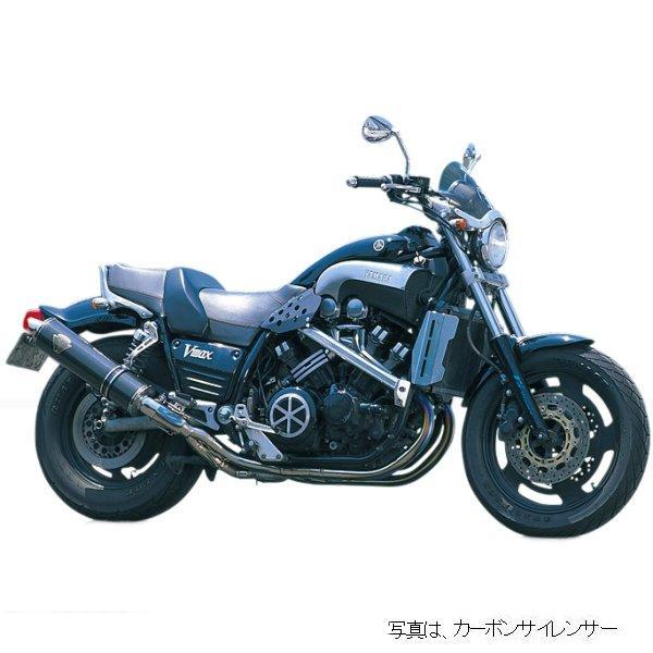 フルエキゾースト ワイバン用 リペアサイレンサー V-MAX1200 楕円ドラッグブルー (デュアル用 左側)