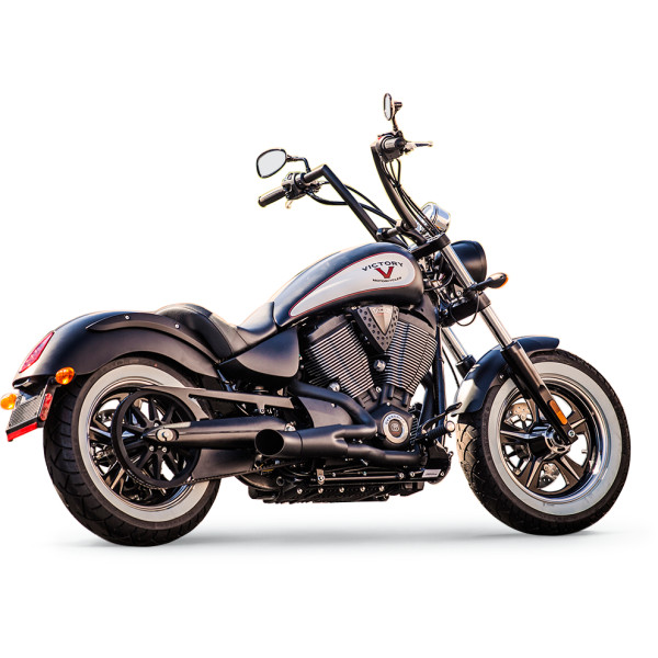 フルエキゾースト ターンアウト ホットロッド 05年-17年 ビクトリー 黒