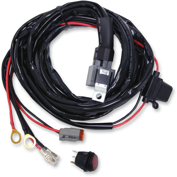 LEDライト 配線ハーネス 10-40LED用 長さ 11 フィート(3.3m) 1個売り