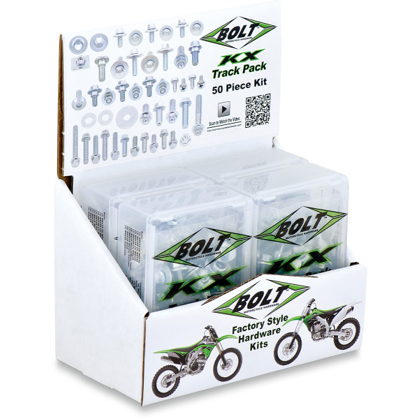 ネジ詰め合わせセット オフロード カワサキ KS/KXF仕様 6キット