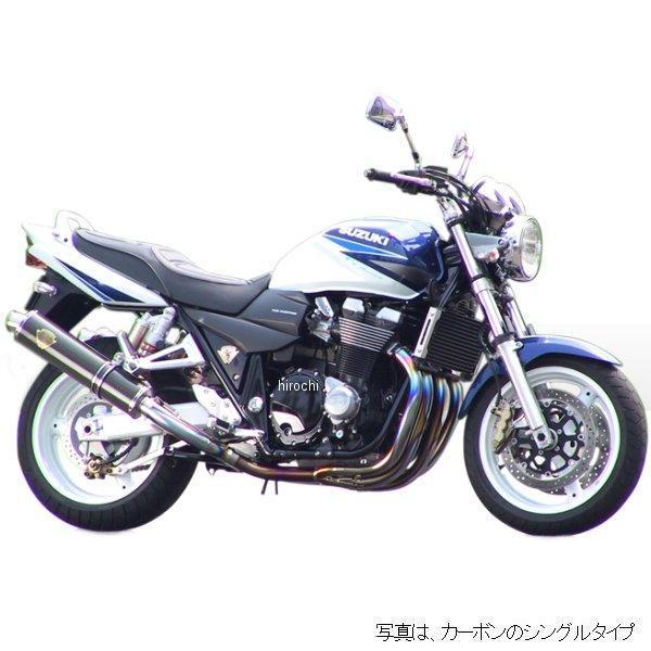 フルエキゾースト ワイバン用 リペアサイレンサー 04年以前 GSX1400 楕円ドラッグブルー (デュアル用 左側)
