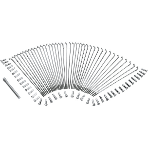 スポークセット ハブ 19インチ 40年-19年 XL/FX ドロップセンターリム ステンレス