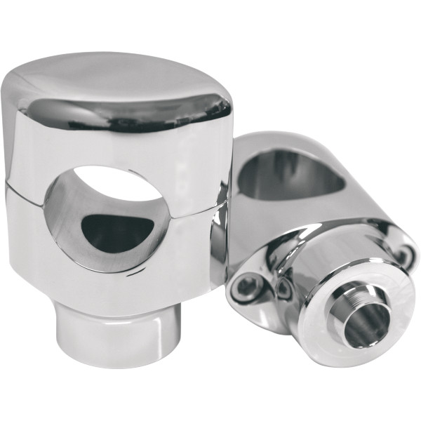 1.25インチハンドルバー 1.5インチ(38mm)高 ライザー スプリンガー クローム