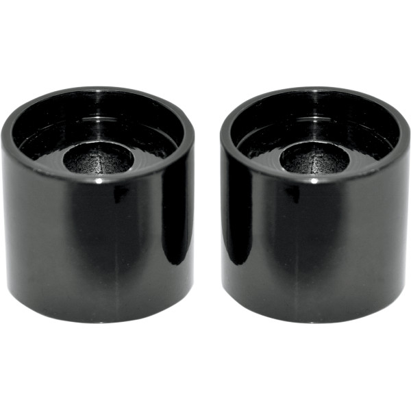 1.25インチバー用 延長ライザー 1インチ(25mm)高 黒(つや有り)