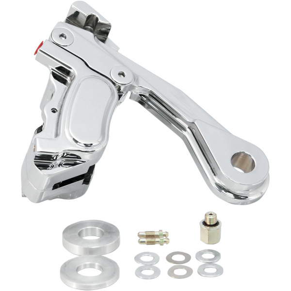 GMA エンジニアリング 4ピストン リア M-キャリパー 11.5"ローター 87年-99年 クローム