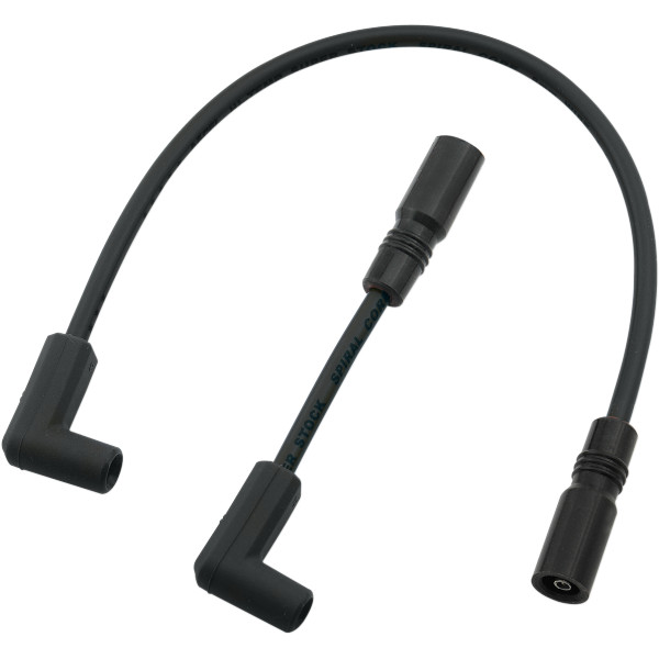 8mm プラグコード 00年-17年 ソフテイル 黒