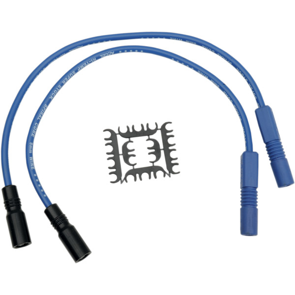 8mm プラグコード 99年-08年 FLH 青