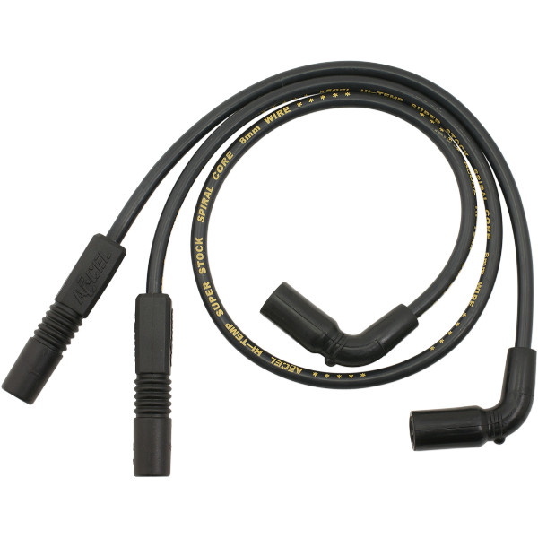 8mm プラグコード 09年-16年 FLH 黒