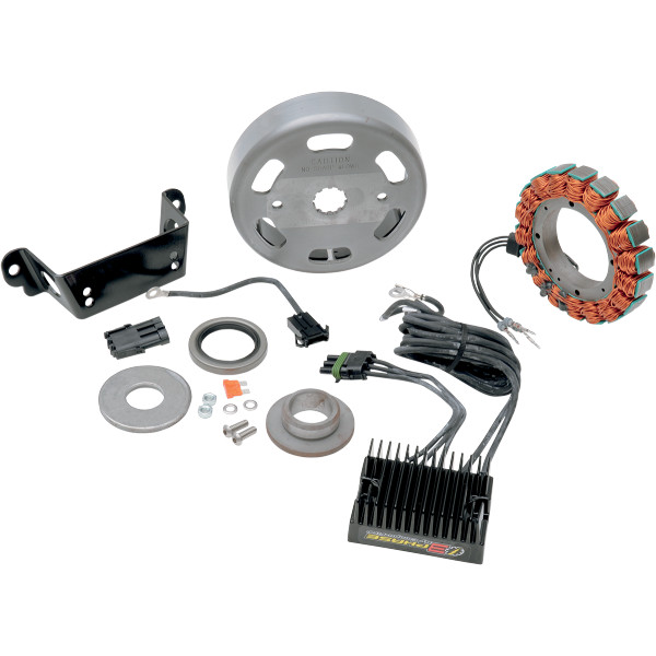 コンプファイア  3相 40A チャージキット 84年-99年 Evo Big Twin ベント有りローター