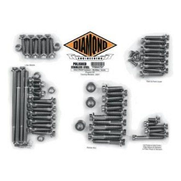 【セール特価】 ボルトキット エンジン回り 99年-05年 FXD 12角