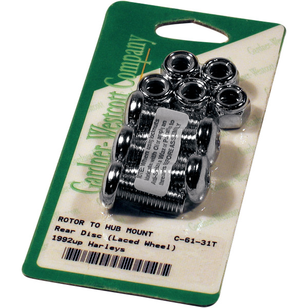 ガードナーウェスコット ボルトキット ローター 92年以降 Big Twin スポーク